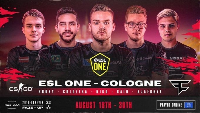  ESL One: Cologne 2020 在线大赛 -欧洲区 (冠军：Heroic) | 龙魂电竞