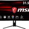  微星 MSI Optix MAG321CURV 31.5英寸 龙魂电竞电脑游戏显示器