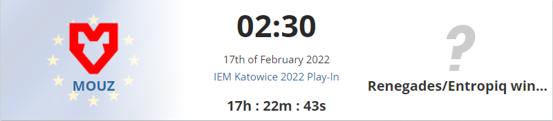  2022 IEM卡托维兹赛程汇整 Play-in阶段最后一日 今日赛事前瞻6个看点&总结